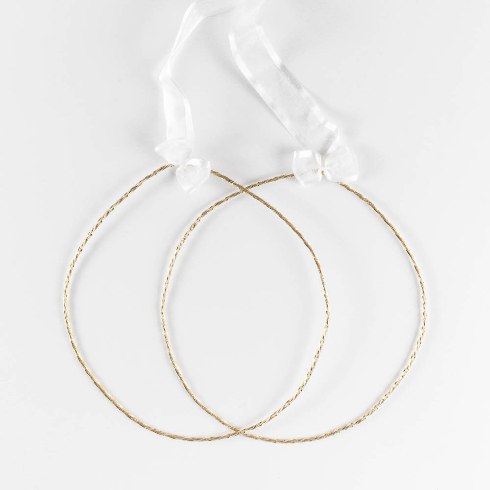 Στέφανα γάμου επάργυρα και επιπλατινώμενα