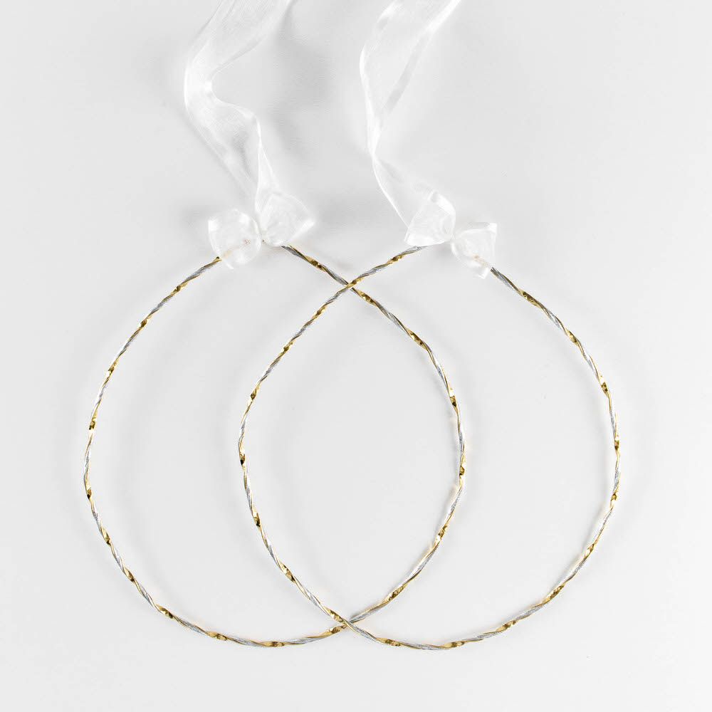 Στέφανα γάμου επάργυρα και επιπλατινώμενα