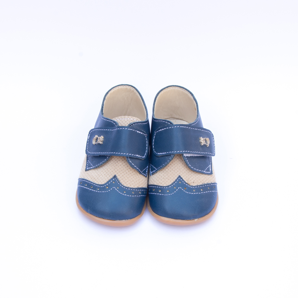 Βαπτιστικό παπούτσι για αγόρι σε μπλέ χρώμα