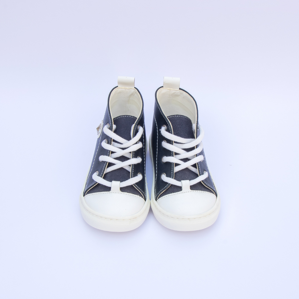 Βαπτιστικό παπούτσι για αγόρι δερμάτινο τύπου σταράκι