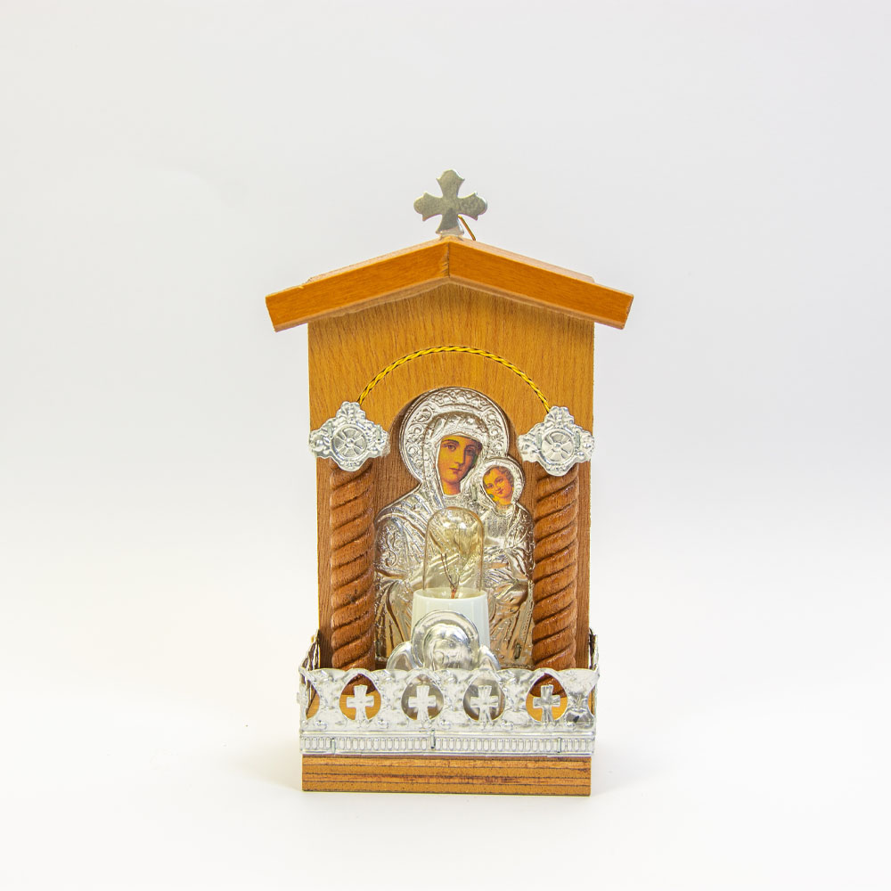 Ηλεκτρικό καντήλι με φως Παναγία