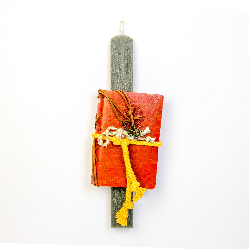 Λαμπάδα με σημειωματάριο