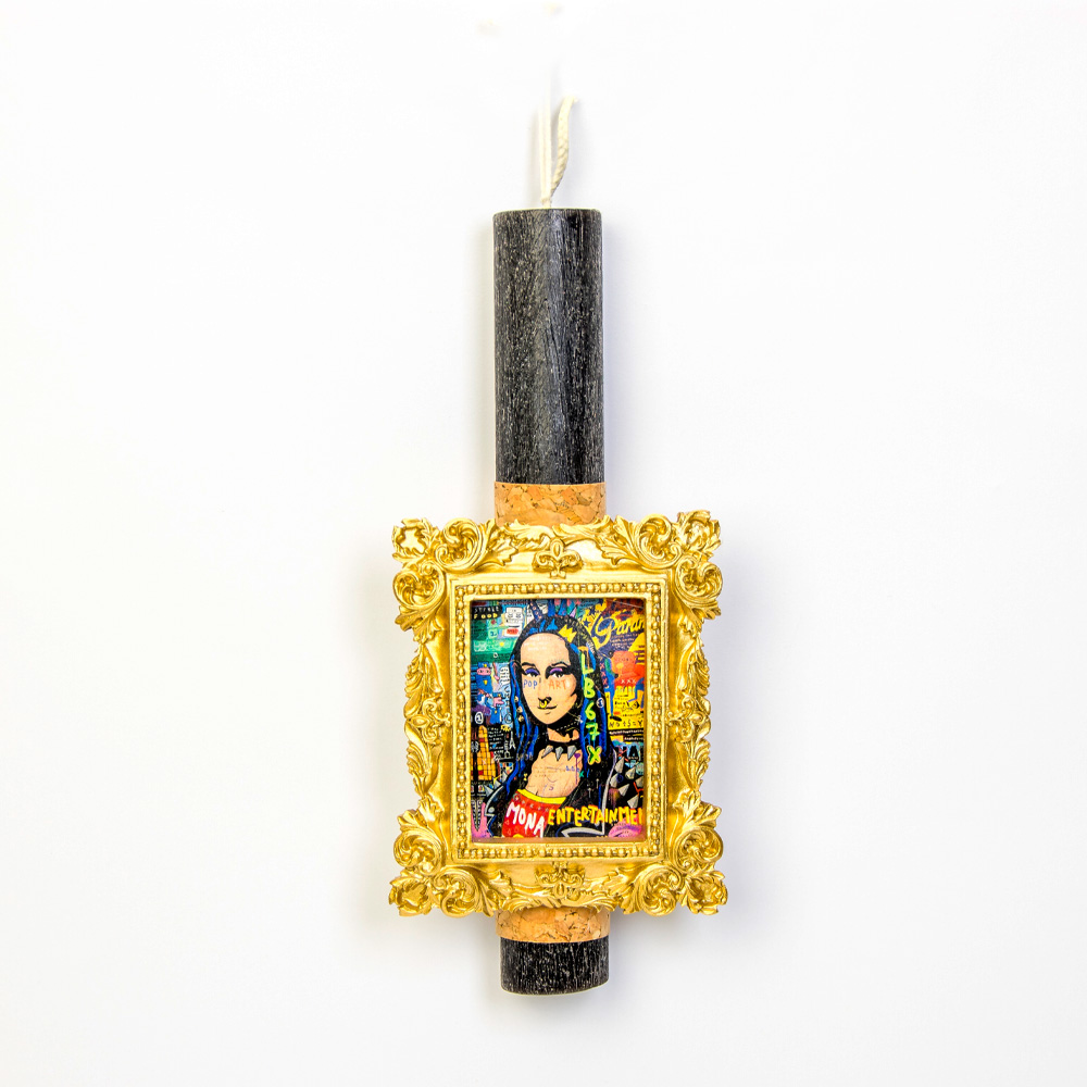 Λαμπάδα με τη Μόνα Λίζα